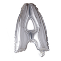 Folienballon Buchstabe A Silber