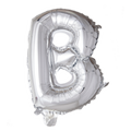 Folienballon Buchstabe B Silber