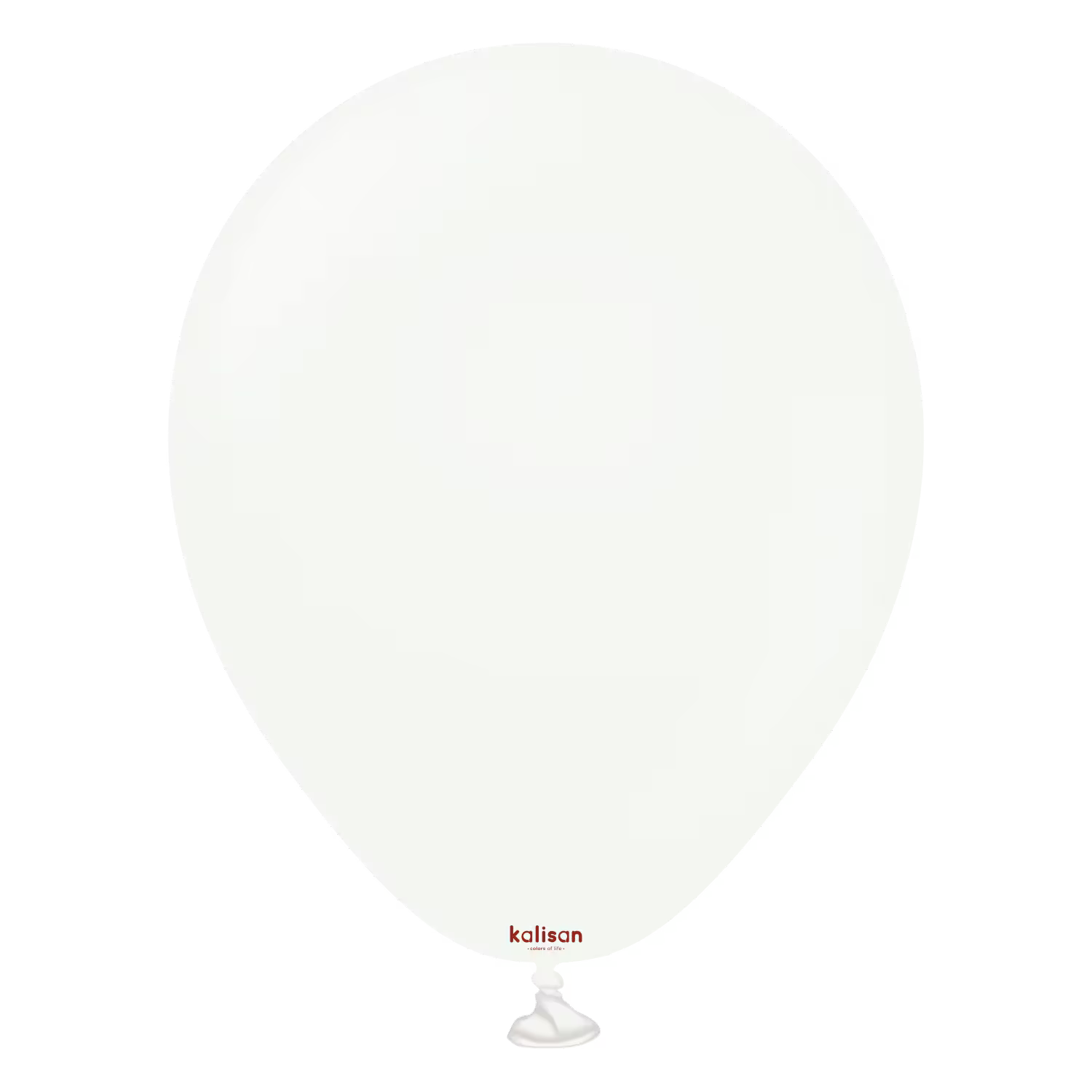 Latexballon Rund Standard Weiß – 100 Stk.