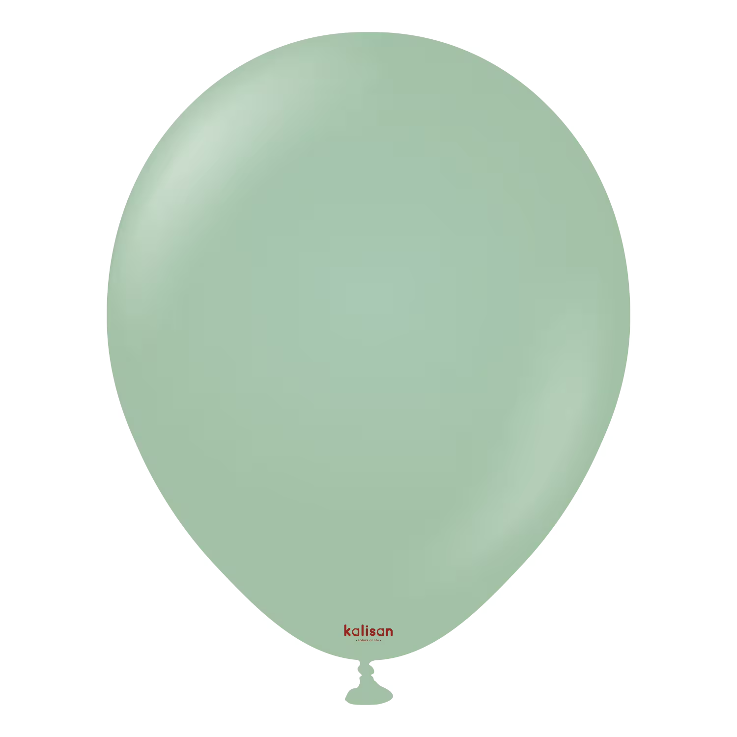 Latexballon Rund Wintergrün – 100 Stk.