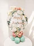 Bubble-Ballon Happy