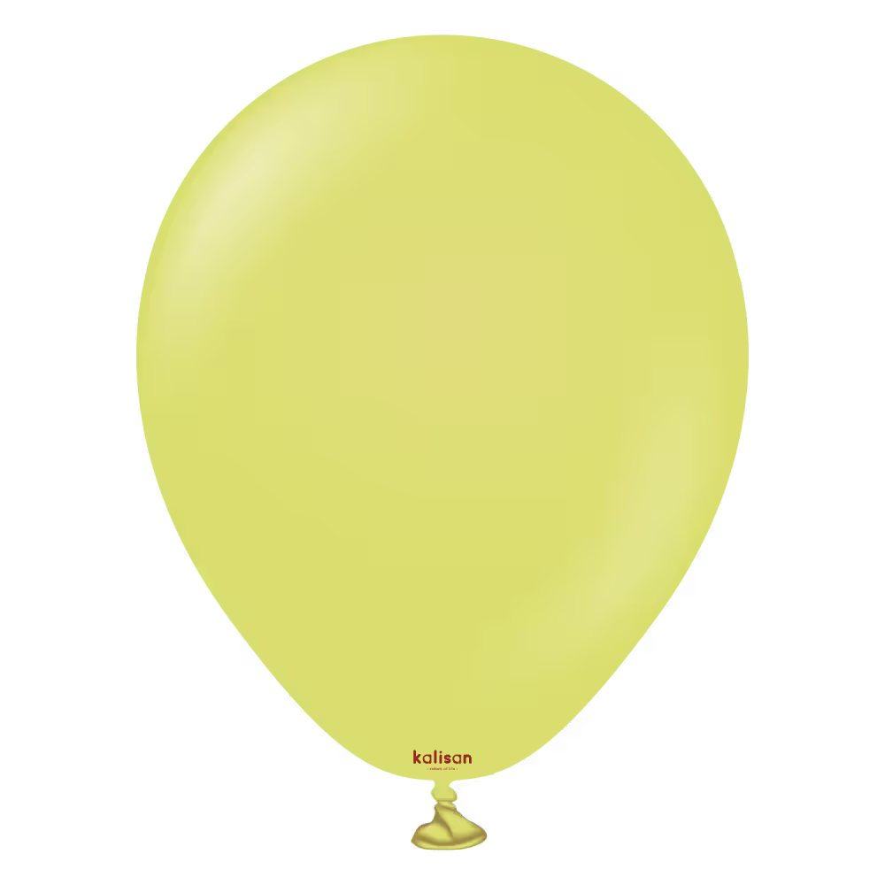 Latexballon Rund Olive – 100 Stk.